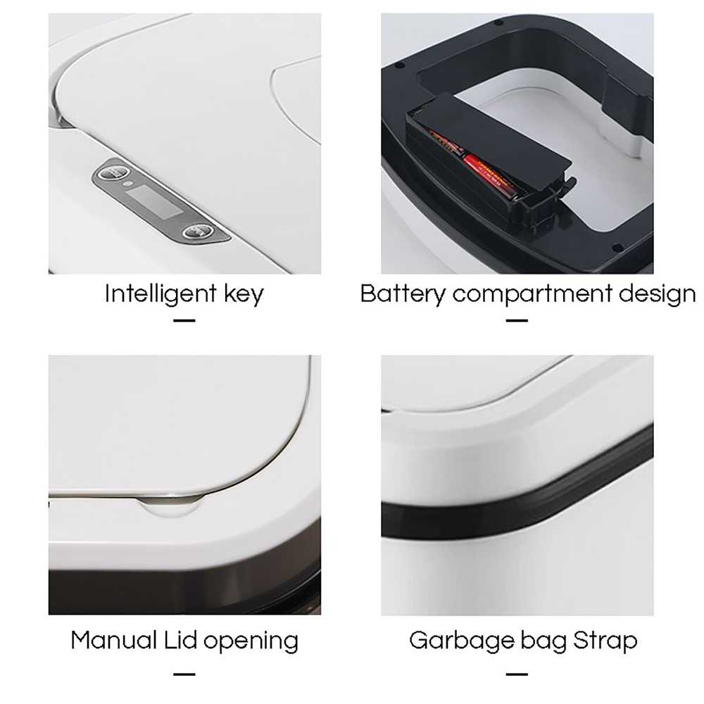 سله مهملات الأوتوماتيكية – سمارت لاب : أفضل أدوات المنزل الذكي