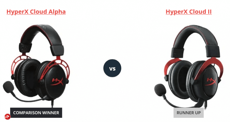 الفرق بين HyperX Cloud Alpha و HyperX Cloud Alpha S