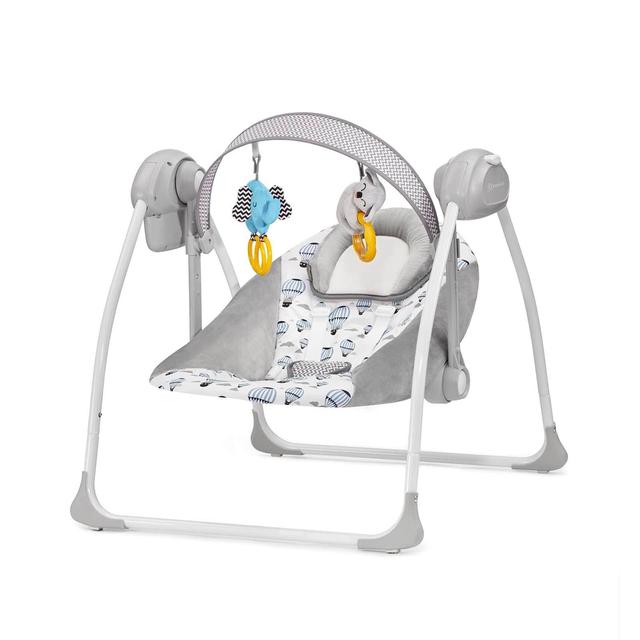 كرسي الألعاب للرضع Kinderkraft baby rocker FLO mint - SW1hZ2U6ODIyNzI=