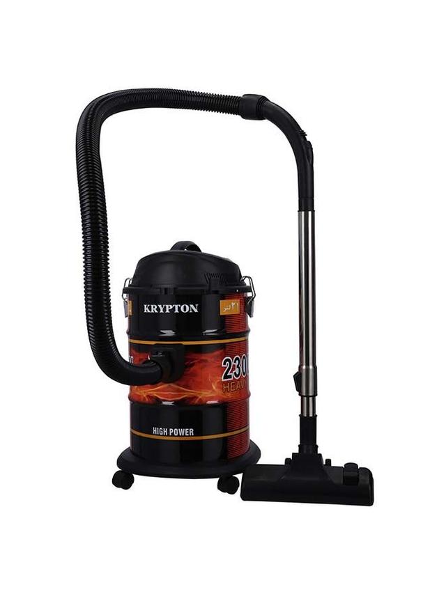 مكنسة كهربائية برميل جاف 2300 واط 21 متر أسود كريبتون Krypton Bla21 l 2300 W Drum Vacuum Cleaner - SW1hZ2U6MjU3NzU5