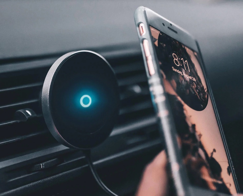 حامل وشاحن موبايل 2 في 1 PERTOBAI – Magnetic car mount