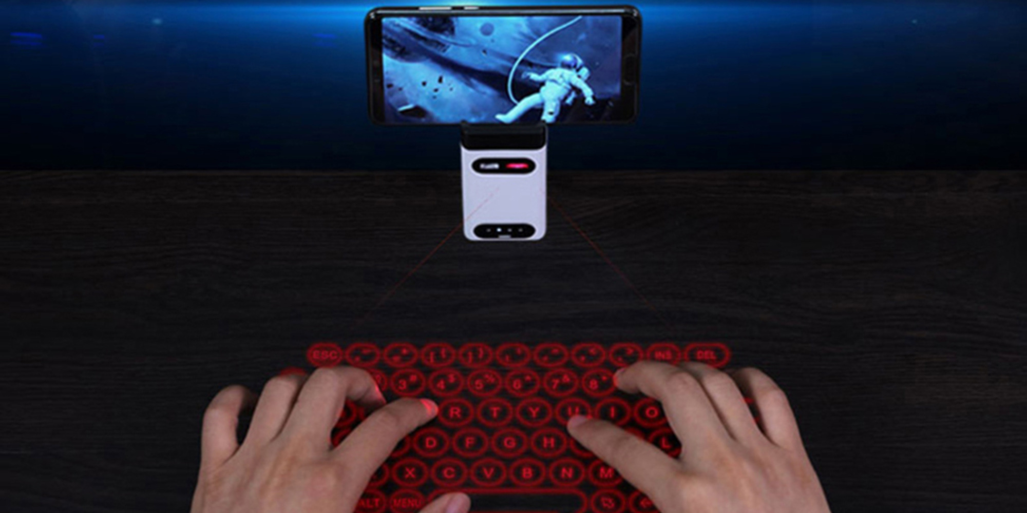 M1 Laser Projection Keyboard