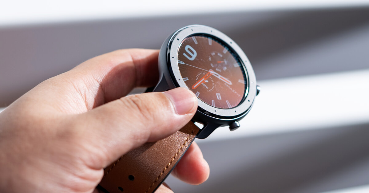 ساعة Huami Amazfit GTR 47mm مع شاشة AMOLED