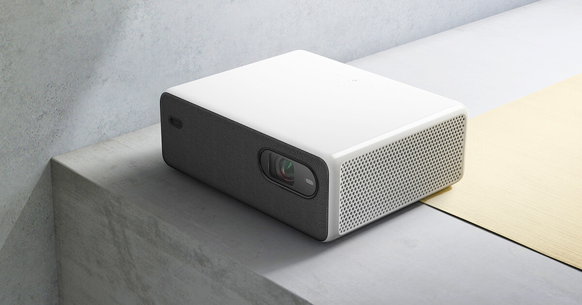 جهاز Xiaomi Mijia Laser Projector … بتصميم رائع ومواصفات لا مثيل لها