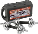 دمبل  York Fitness 15kg Chrome Dumbbell Set and Case
