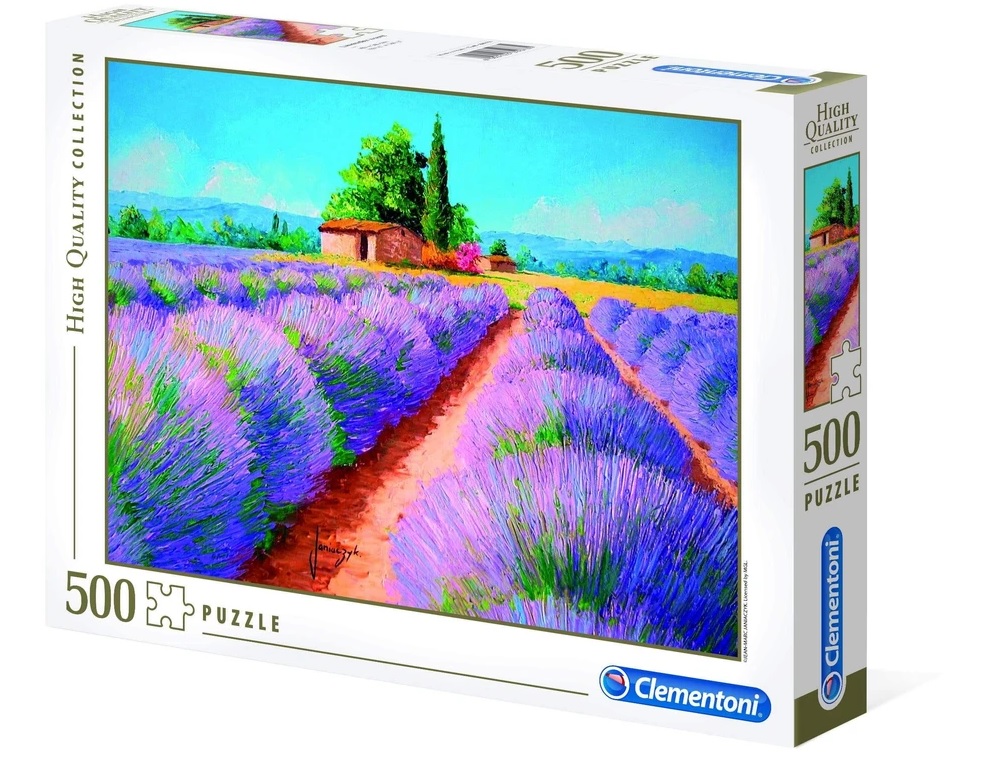 ألعاب اطفال : لعبة تطبيقات 500 قطعة CLEMENTONI – Lavender Scent