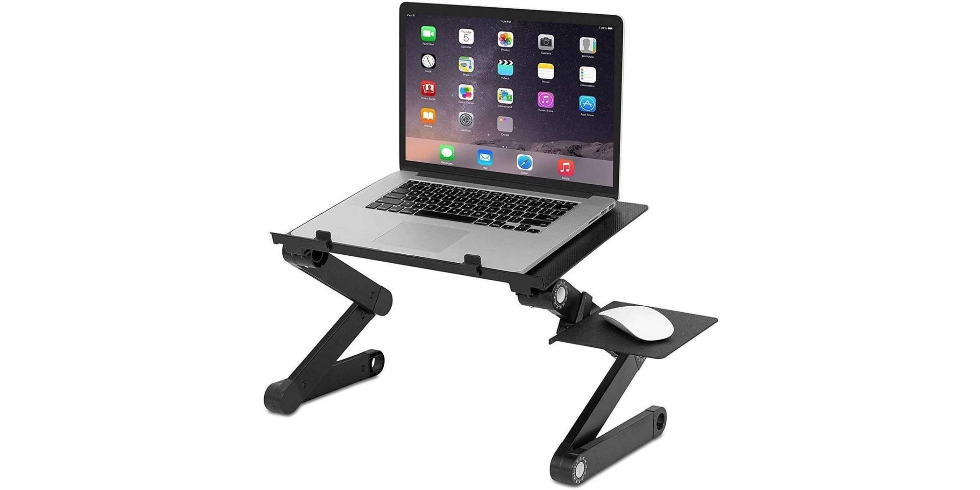 طاولة لابتوب laptop table مع لوحة للماوس