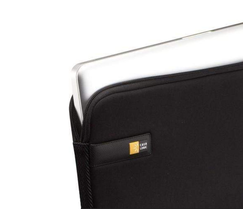 حقيبة نحيفة للاب توب أو ماك بوك مقاس 13.3 بوصة من CASE LOGIC - أسود