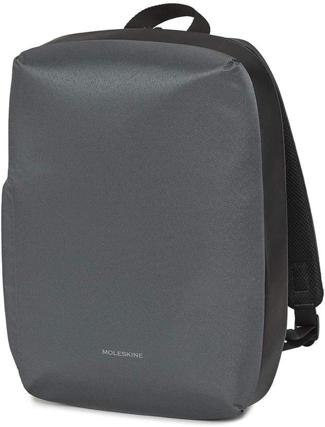 شنطة لابتوب قياس 15 انش Backpack with Waterproof - Moleskine - SW1hZ2U6NTc1NDQ=