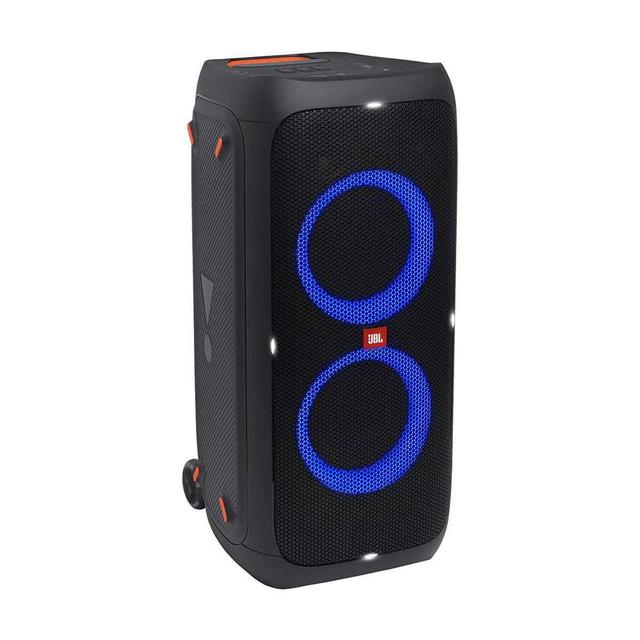 مكبر صوت بلوتوث 240 واط أسود جي بي ال JBL Black Party Box 220V Portable Bluetooth Speaker - SW1hZ2U6MzA4OTE5