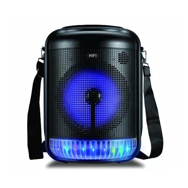 سبيكر بلوتوث مع مايكرفون RX-6101 colorful light portable speaker - CRONY - SW1hZ2U6NjA0NTU0