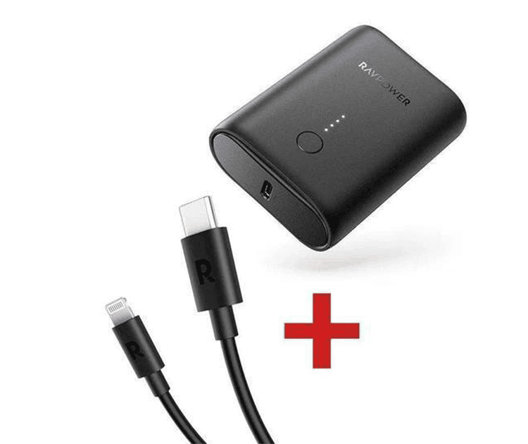 ميني باور بانك ولايتيننج كابل PD lighting من راف باور