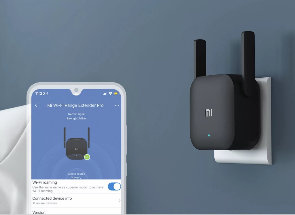 مقوي واي فاي شاومي Mi WiFi Extender Pro لتعزيز وتضخيم إشارة الوايفاي