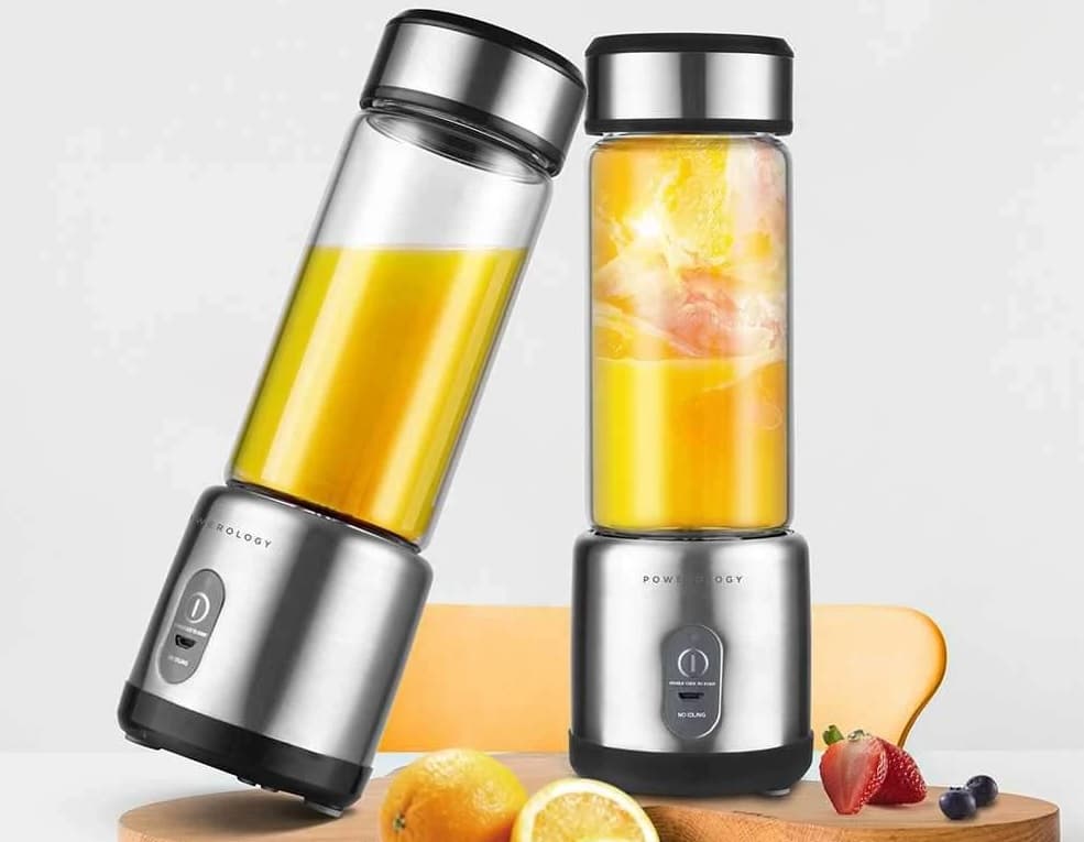 خلاط عصير صغير محمول – بورولوجي الكندية : أحد افضل خلاطات العصير .