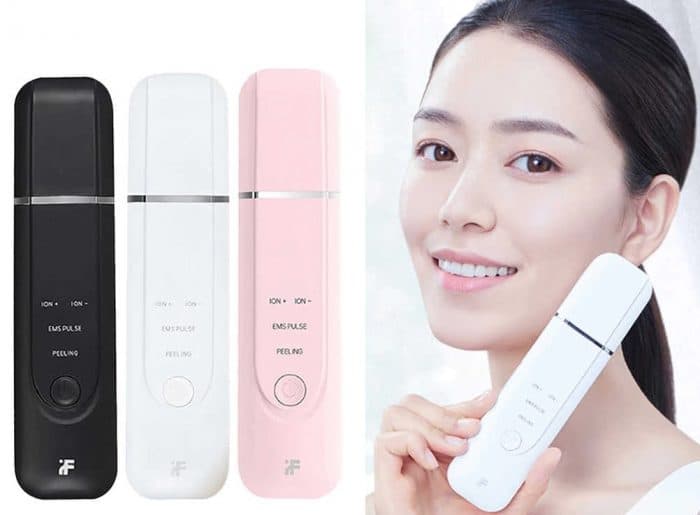 جهاز تنظيف الوجه وتقشير البشرة بالموجات الصوتية للحصول على بشرة خالية من العيوب