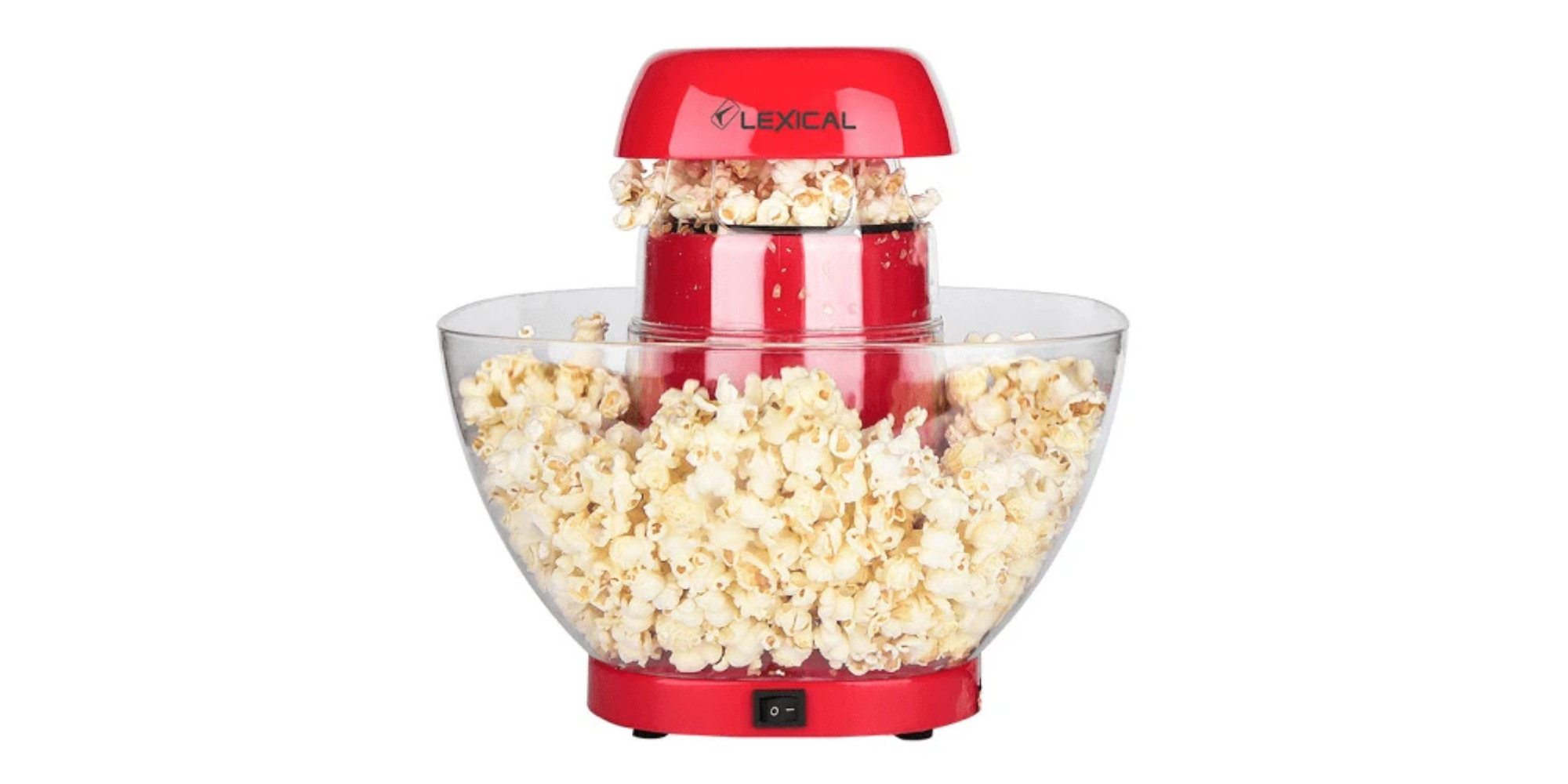 آلة صنع الفشار Lexical – Popcorn Maker LPO-3502: فشار بدون زيت