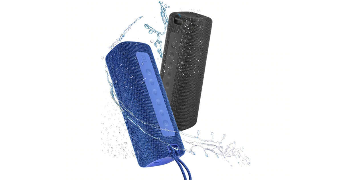 افضل مكبر صوت مقاوم للماء من شاومي Xiaomi Mi Portable Bluetooth Speaker