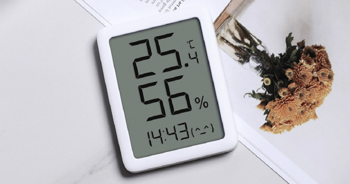 مقياس الحرارة Xiaomi Miaomiaoce والرطوبة في شاشة واحدة