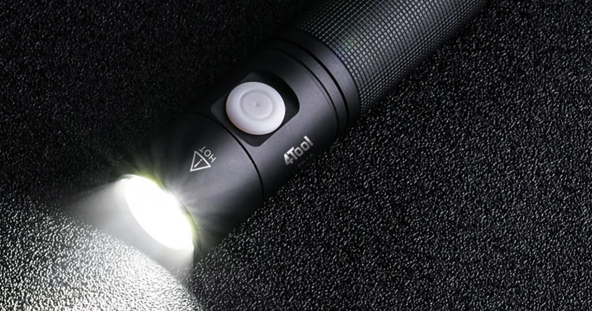 المصباح اليدوي Nextool 4TOOL ED10 … أرخص مصباح يدوي بقوة إضاءة عالية