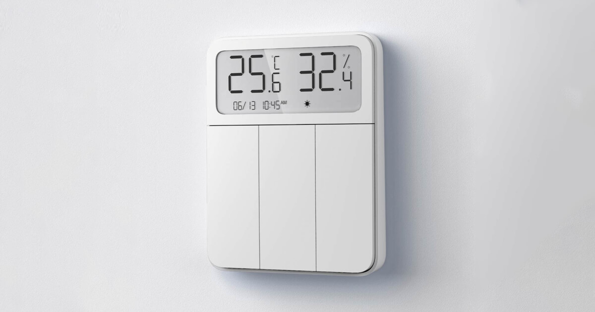 مفتاح درجة الحرارة الذكي لقياس الرطوبة من الشركة الصينية Xiaomi