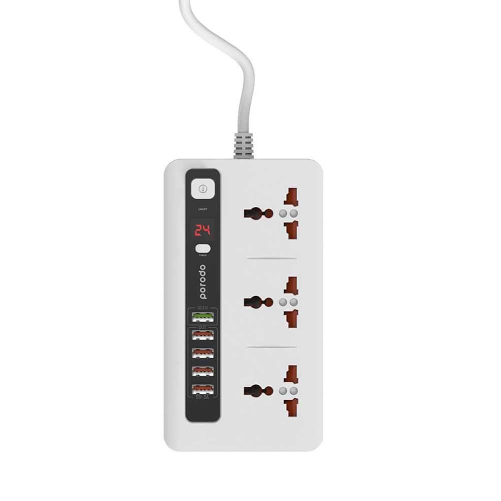 الشاحن الذكي من بورودو porodo power socket
