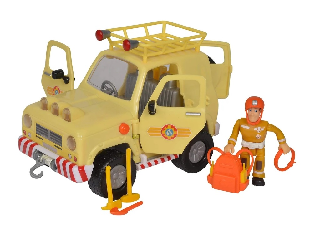 لعبة شاحنة سام رجل الإطفاء Fireman Sam Mountain 4*4 - Simba