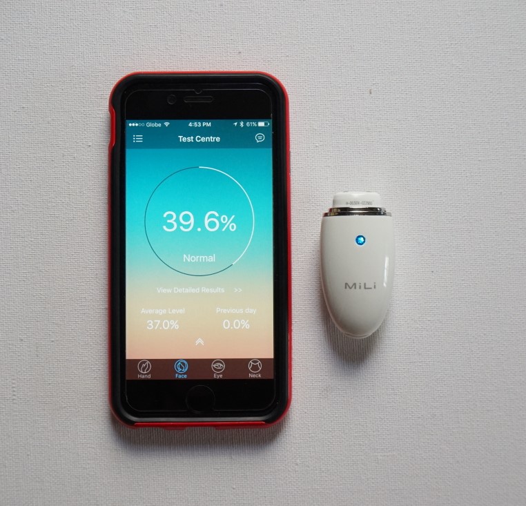 mili-pure-skin-moisture-detector-white