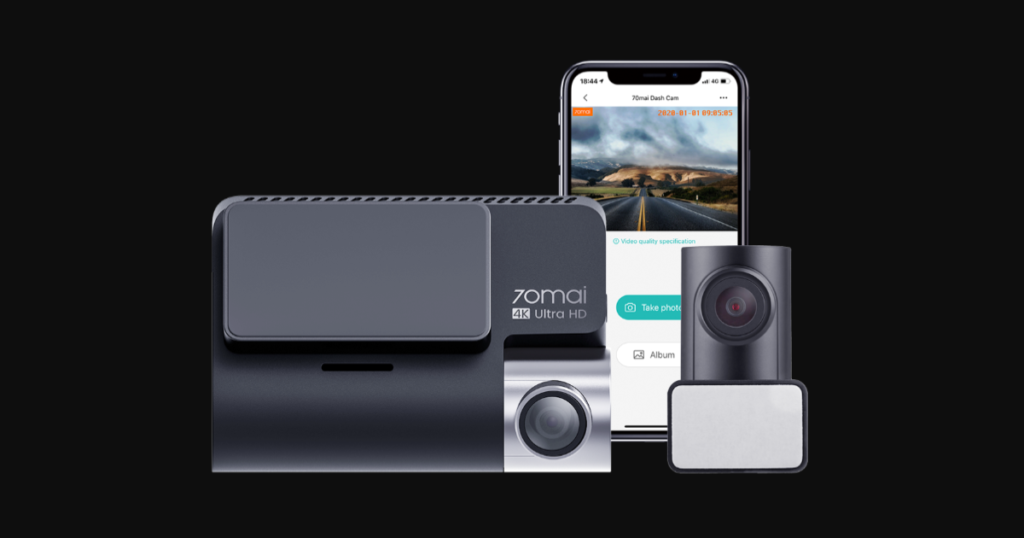 كاميرا السيارات 70mai A800 بدقة 4K من شامي