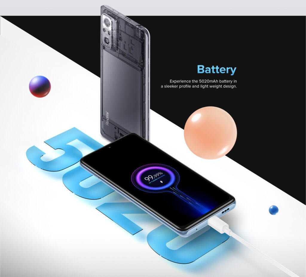 هاتف Redmi Notes 10 Pro بأحدث شاشة Super AMOLED