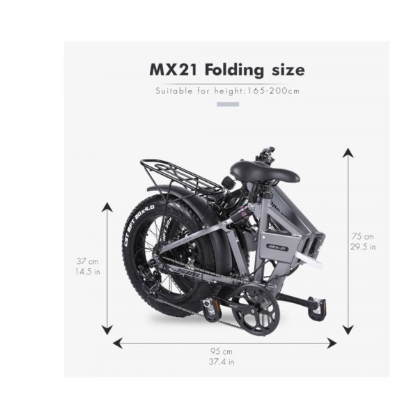 الدراجة الالكترونية Shengmilo MX21 E-Bike